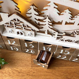 Wooden Luxury Truffle Chocolate Advent Calendar