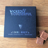 Earl Grey Dark Chocolate Truffles (Vegan)