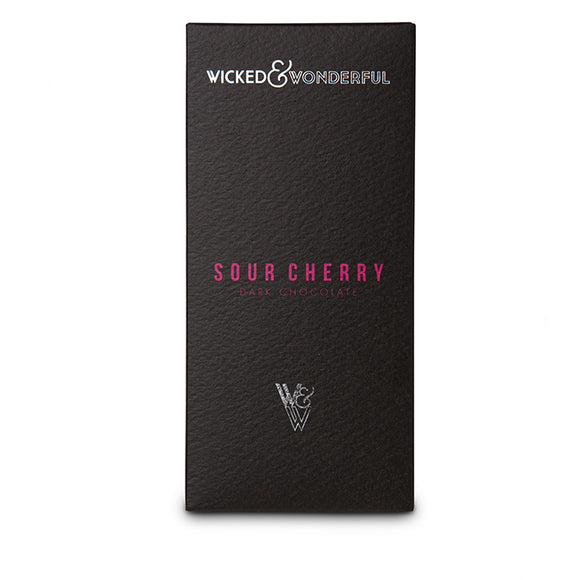 Sour Cherry Dark Chocolate Bar (Vegan)